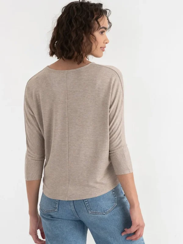 Ricki's Tees & Tanks*Easy V-Neck Hacci Knit Top