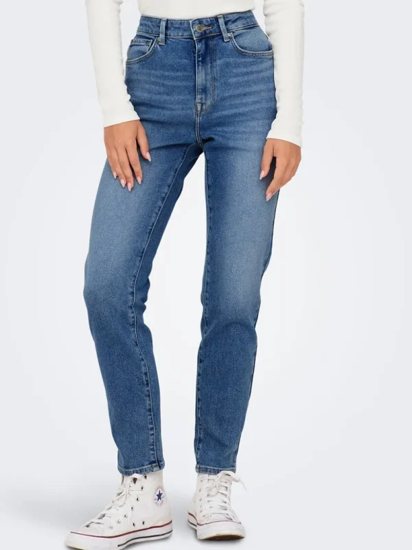 Ricki's Jeans*Emily High Waist Straight Leg Jeans | Only
