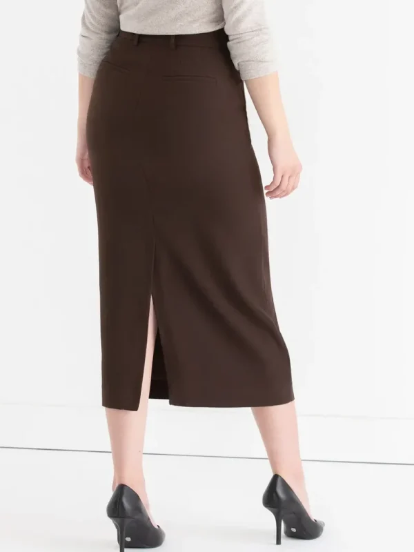 Ricki's Skirts & Shorts*Evan Crepe Midi Skirt