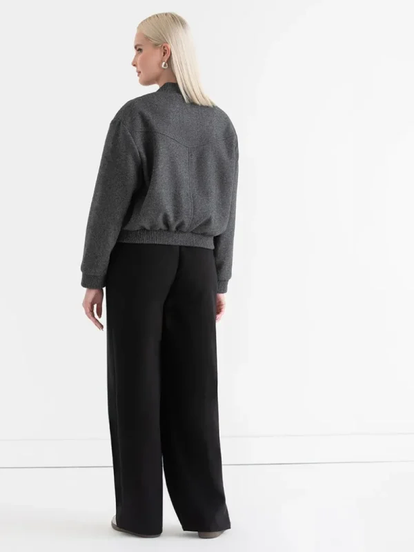 Ricki's Coats & Jackets*Felt Bomber Jacket