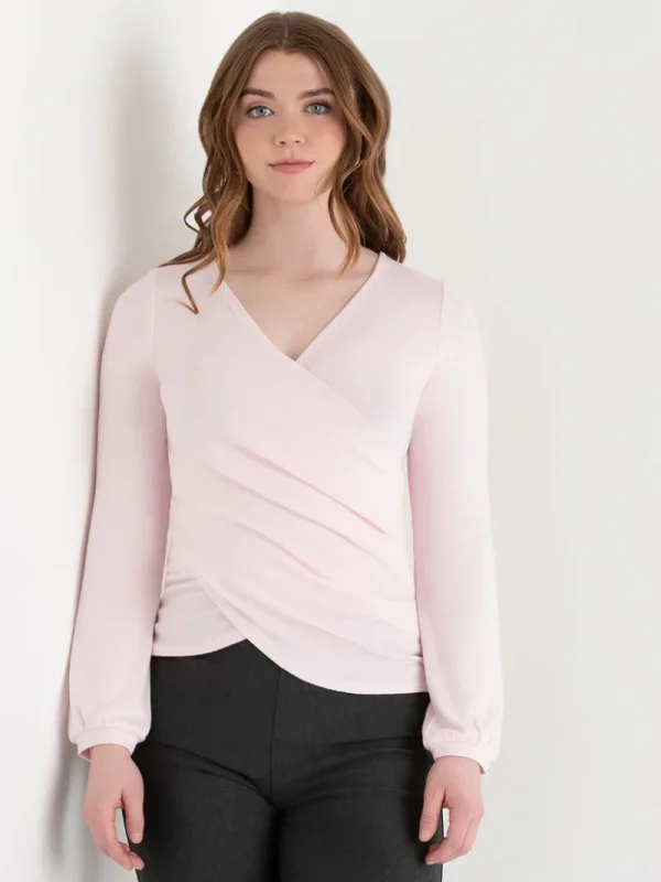 Ricki's Shirts & Blouses*Fine Knit Hacci Wrap Top