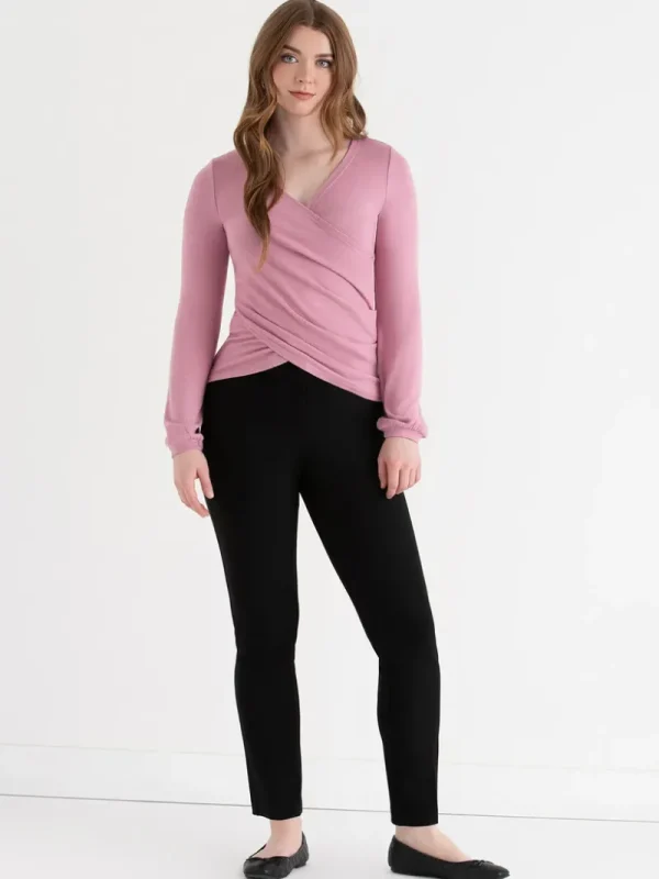 Ricki's Shirts & Blouses*Fine Knit Hacci Wrap Top