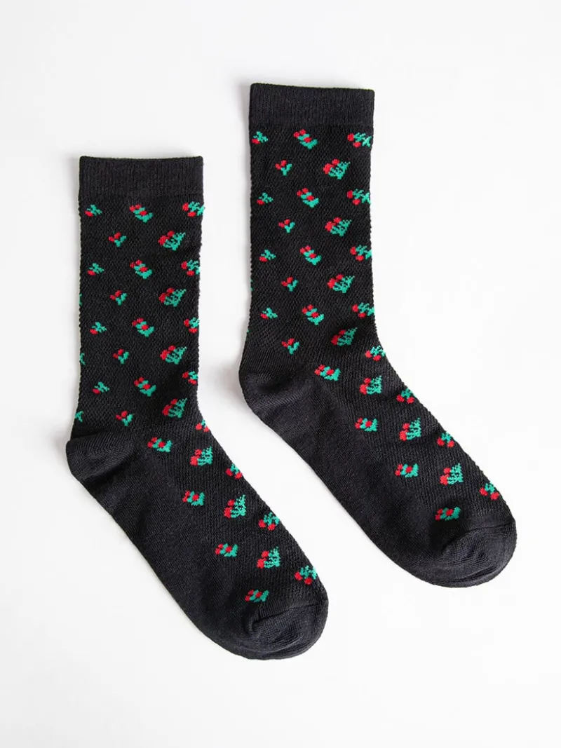 floral_crew_socks_0.webp Ricki's Socks*Floral Crew Socks