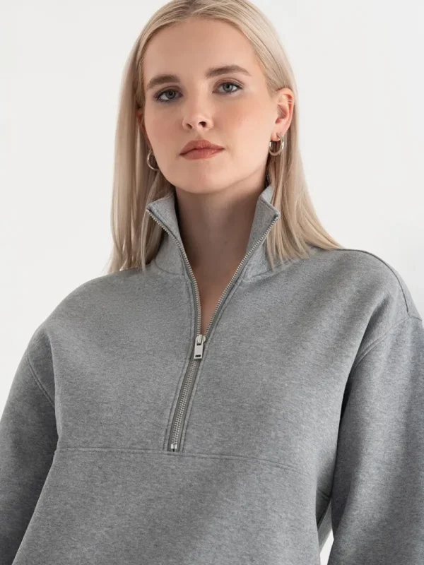 Ricki's Sweaters & Cardigans*Half Zip Sweatshirt