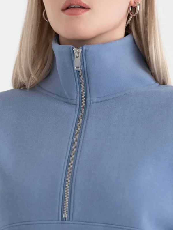 Ricki's Sweaters & Cardigans*Half Zip Sweatshirt