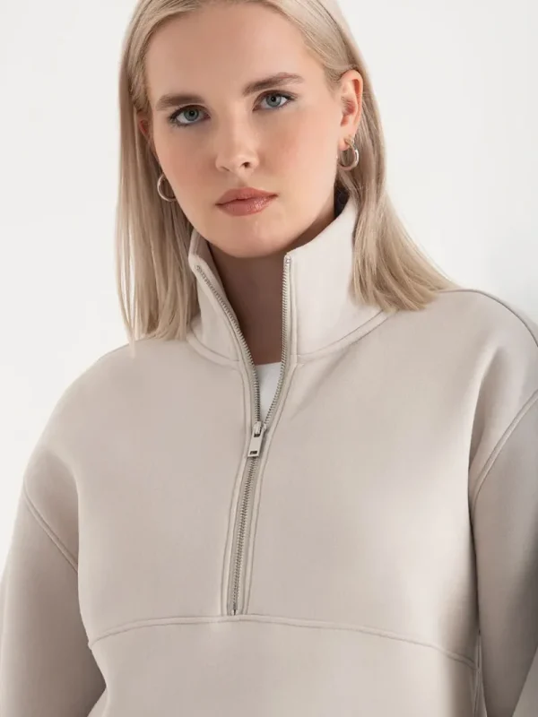 Ricki's Sweaters & Cardigans*Half Zip Sweatshirt