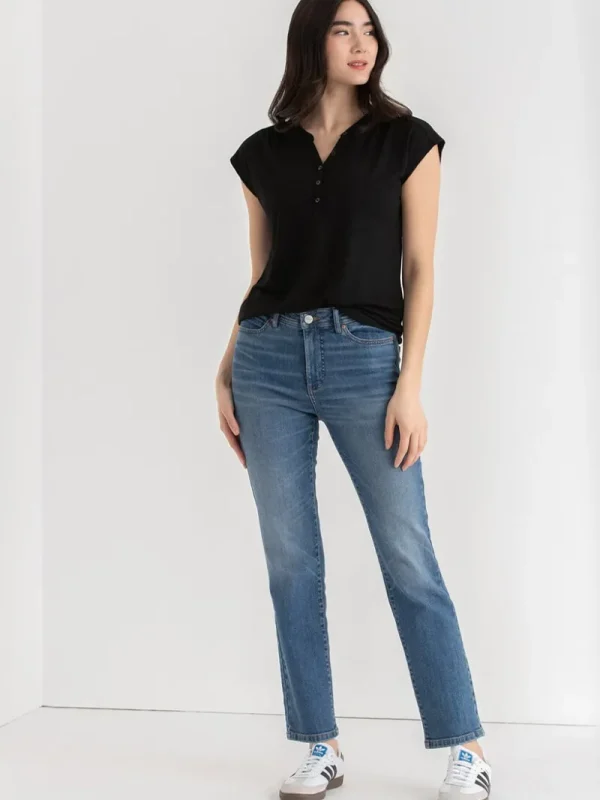 Ricki's Tees & Tanks*Henley T-Shirt