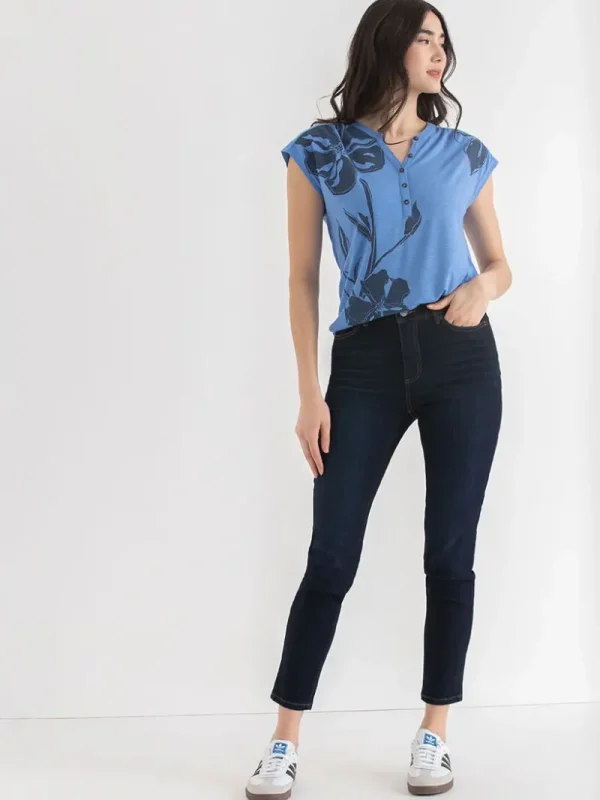 Ricki's Tees & Tanks*Henley T-Shirt