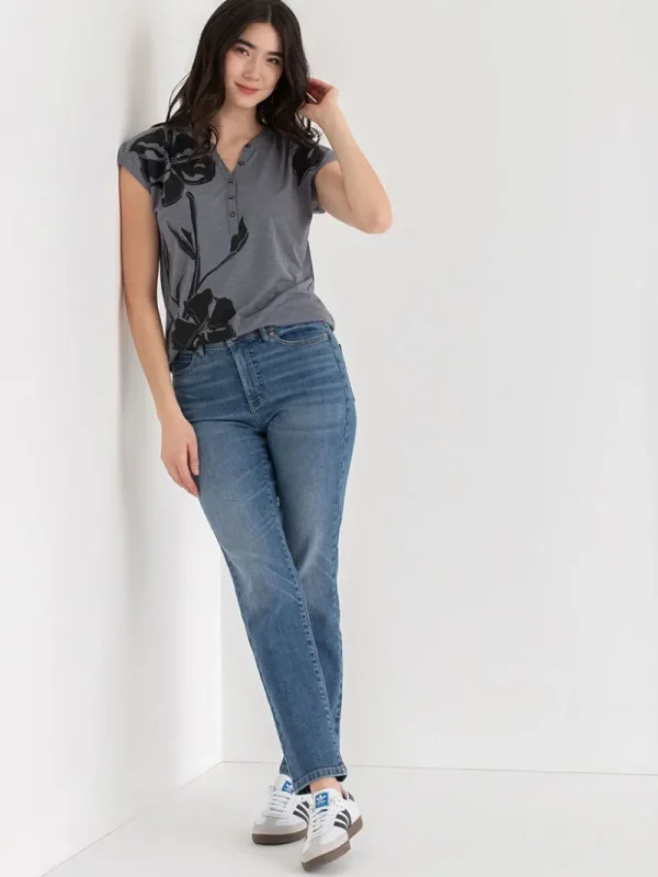 Ricki's Tees & Tanks*Henley T-Shirt