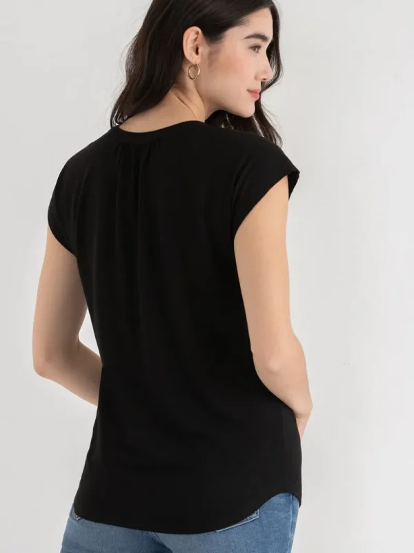 Ricki's Tees & Tanks*Henley T-Shirt