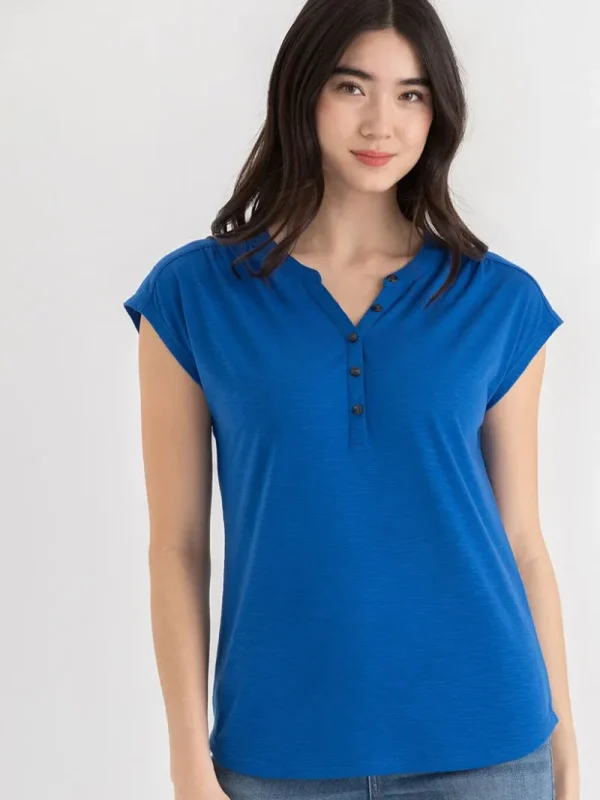 Ricki's Tees & Tanks*Henley T-Shirt