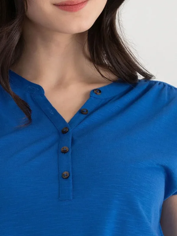 Ricki's Tees & Tanks*Henley T-Shirt