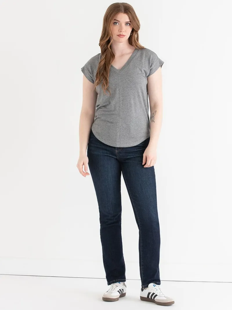 holly_vneck_hacci_top_4-6.webp Ricki's Tees & Tanks*Holly V-Neck Hacci Top