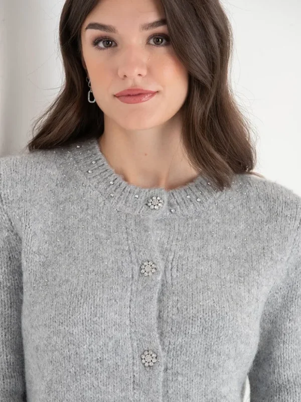 Ricki's Sweaters & Cardigans*Jewel Detail Cardigan