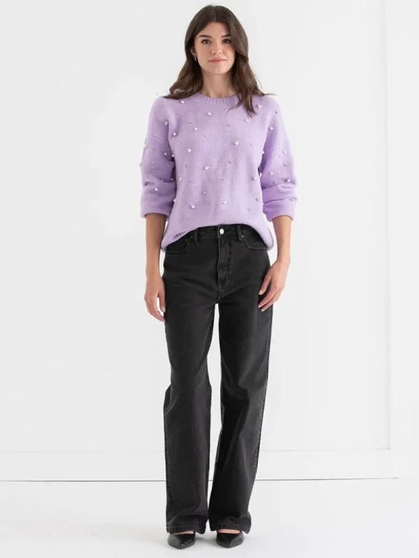 Ricki's Sweaters & Cardigans*Jeweled Pullover Sweater