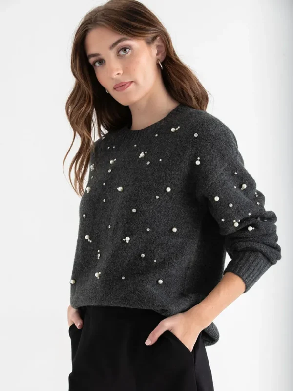 Ricki's Sweaters & Cardigans*Jeweled Pullover Sweater