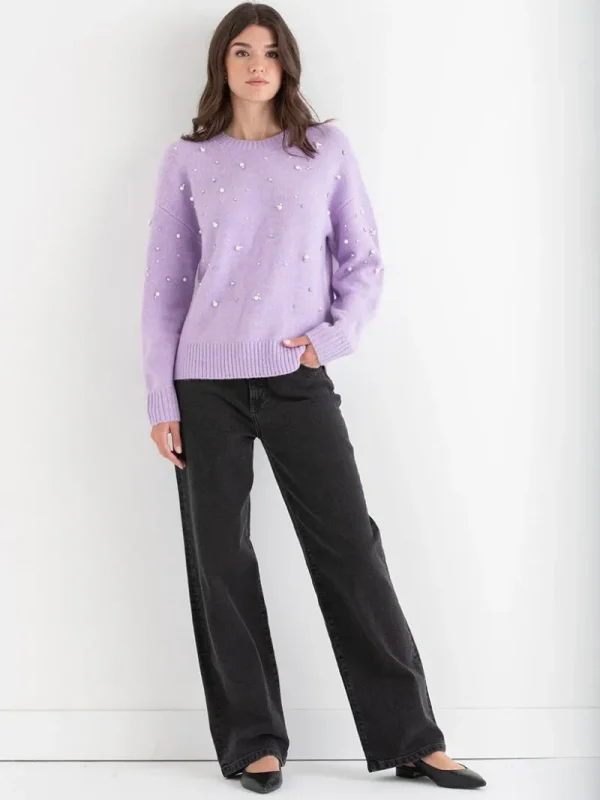 Ricki's Sweaters & Cardigans*Jeweled Pullover Sweater