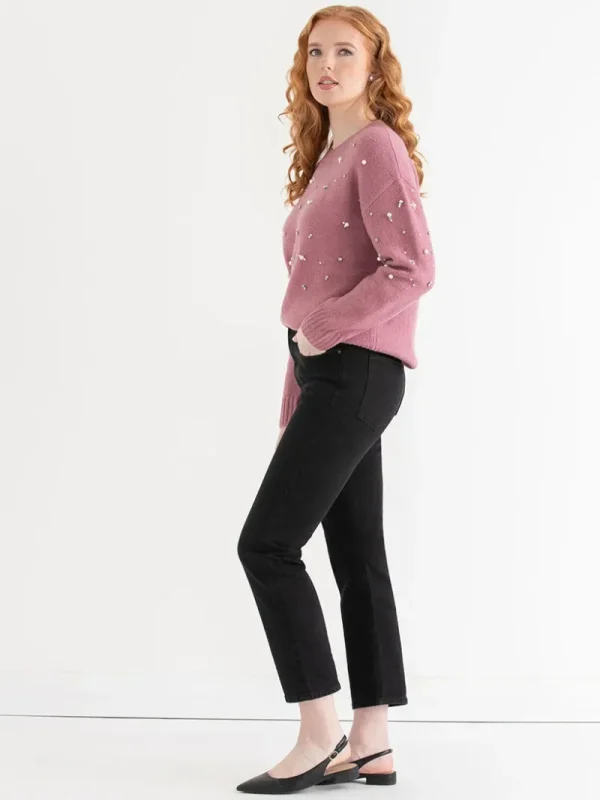 Ricki's Sweaters & Cardigans*Jeweled Pullover Sweater