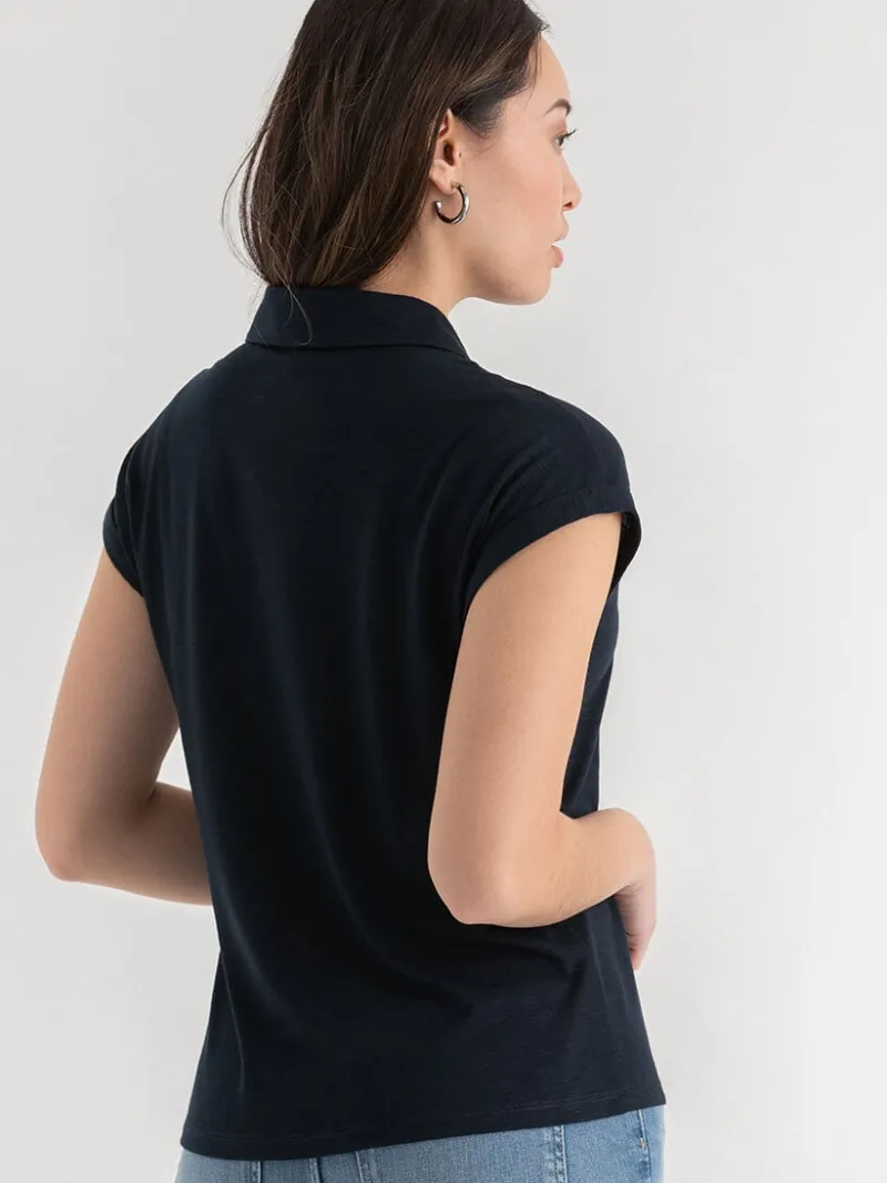 johnny_collar_tee_5-3.webp Ricki's Tees & Tanks*Johnny Collar Tee