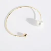 Ricki's Bracelets*14K Plated & Pearl Bracelet