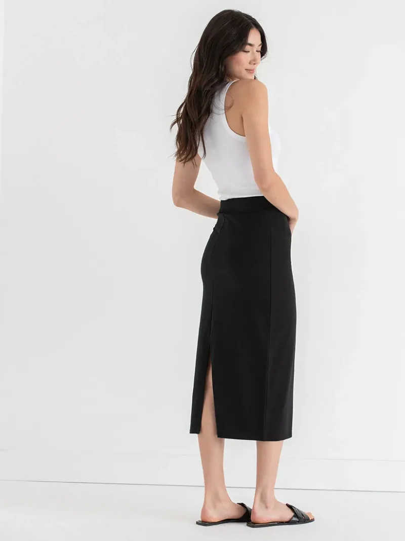 knit_black_midi_skirt_3.webp Ricki's Skirts & Shorts*Knit Midi Skirt