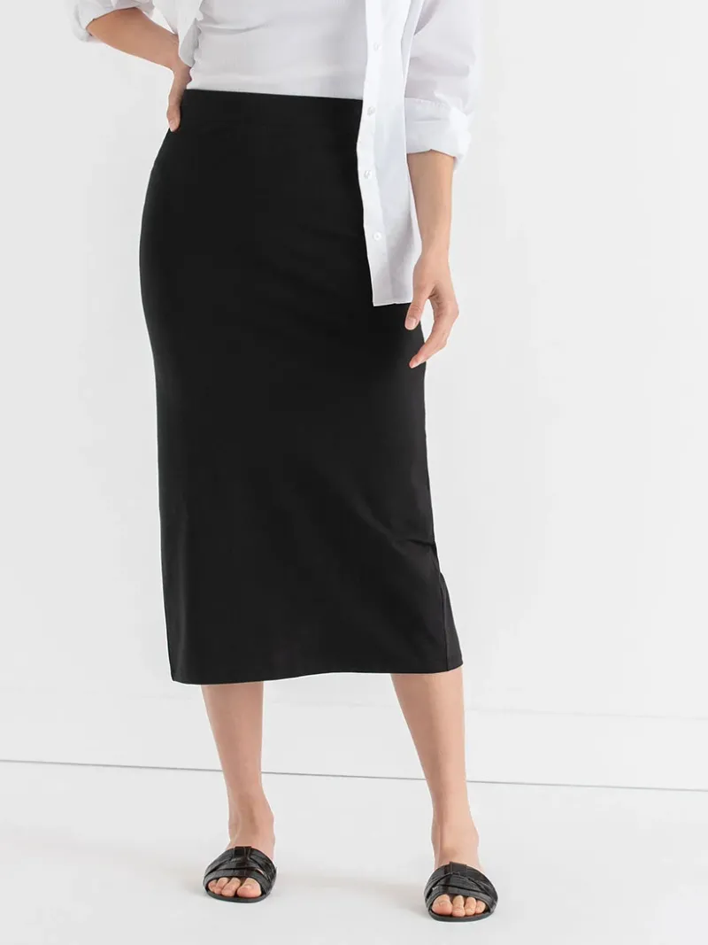 knit_black_midi_skirt_5.webp Ricki's Skirts & Shorts*Knit Midi Skirt