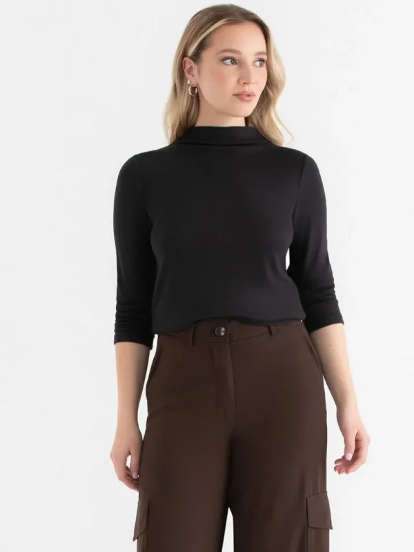 Ricki's Shirts & Blouses*Knit Mock Neck Top