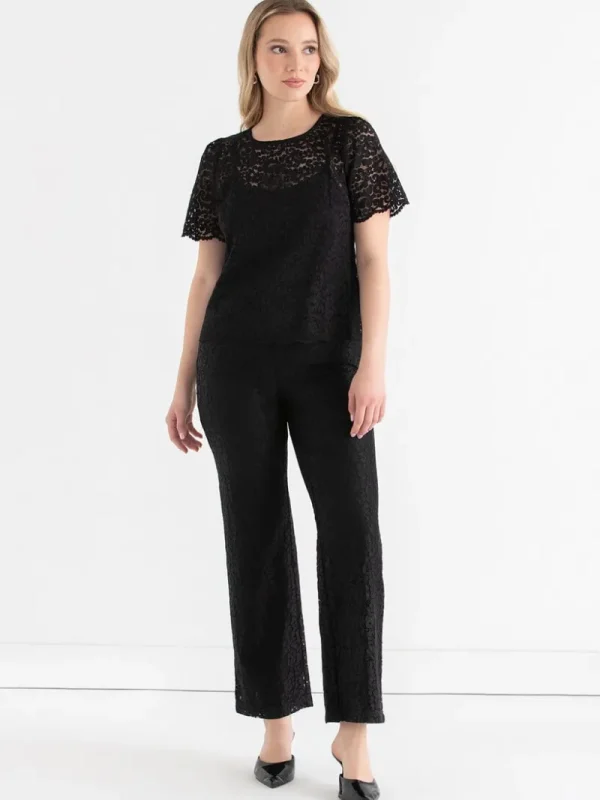 Ricki's Shirts & Blouses*Lace Blouse with Cami