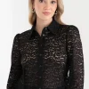 Ricki's Shirts & Blouses*Lace Collared Blouse