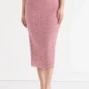 Ricki's Skirts & Shorts*Lace Overlay Midi Skirt