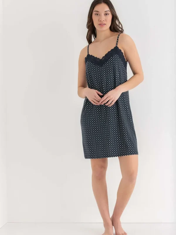 Ricki's Sleepwear*Lace Trim Sleep Dress