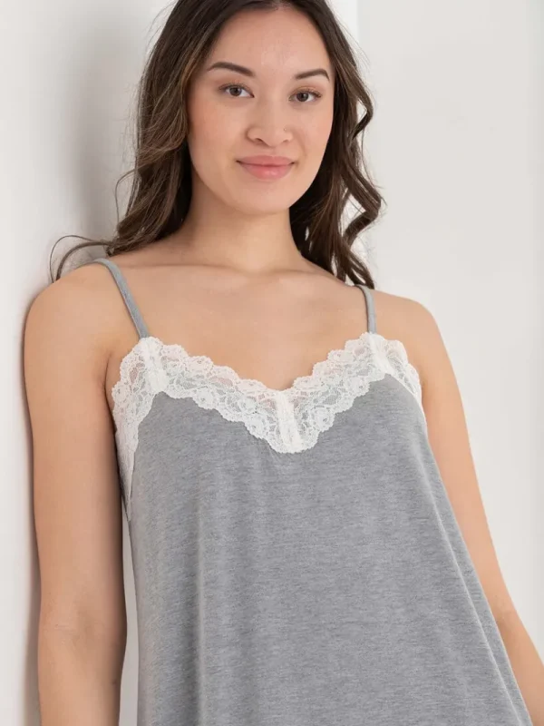 Ricki's Sleepwear*Lace Trim Sleep Dress