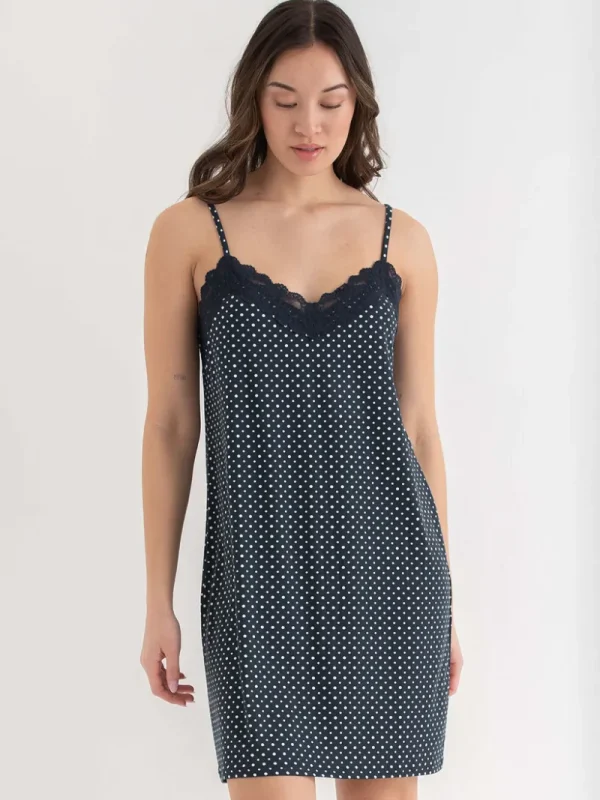 Ricki's Sleepwear*Lace Trim Sleep Dress