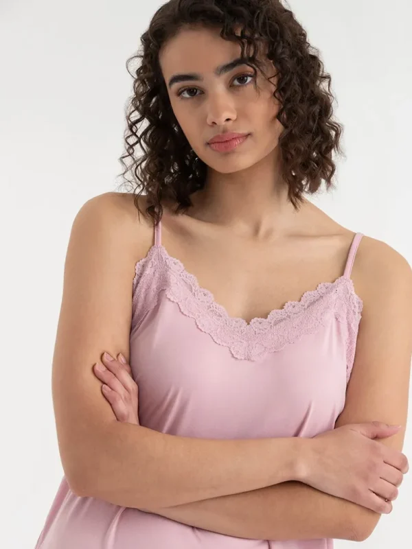 Ricki's Sleepwear*Lace Trim Sleep Dress