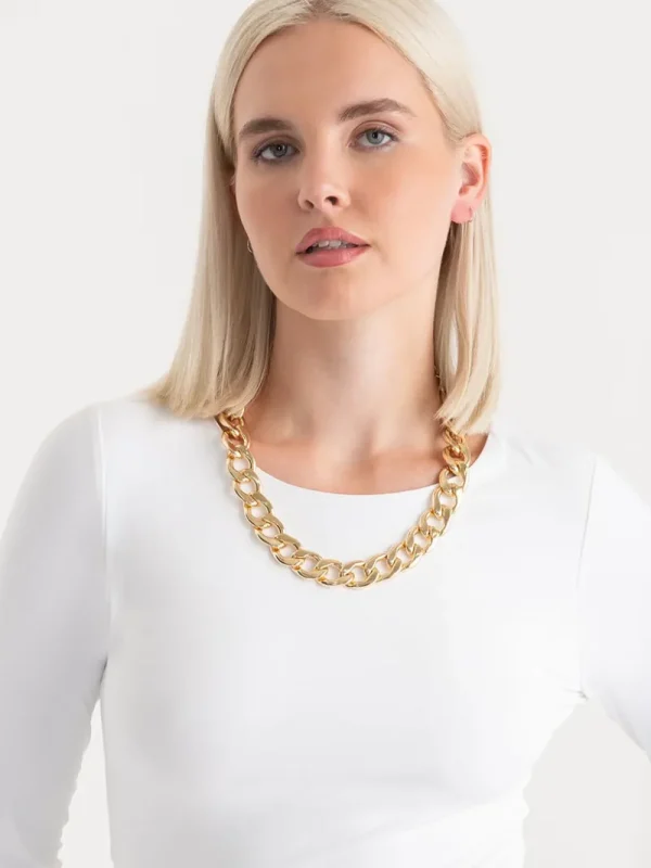 Ricki's Necklaces*Large Statement Chain Link Necklace