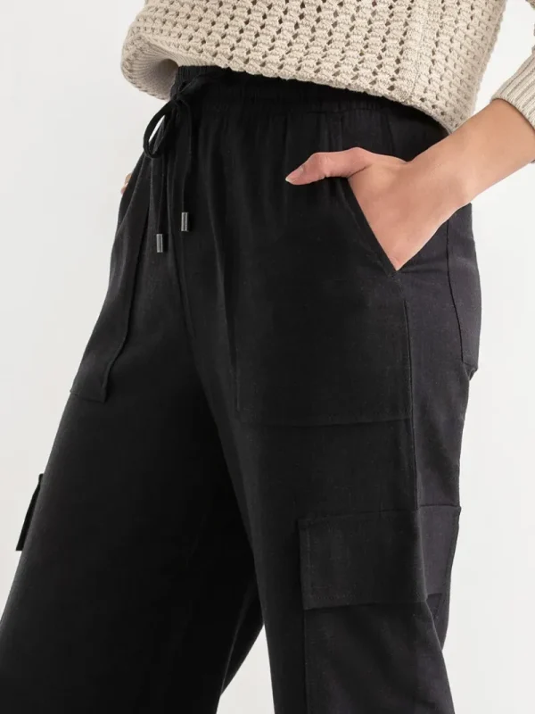 Ricki's Pants*Linen Cargo Pants