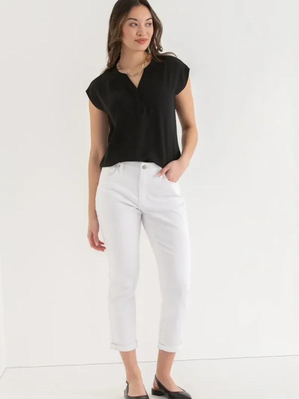 Ricki's Shirts & Blouses*Linny Extend Sleeve Henley