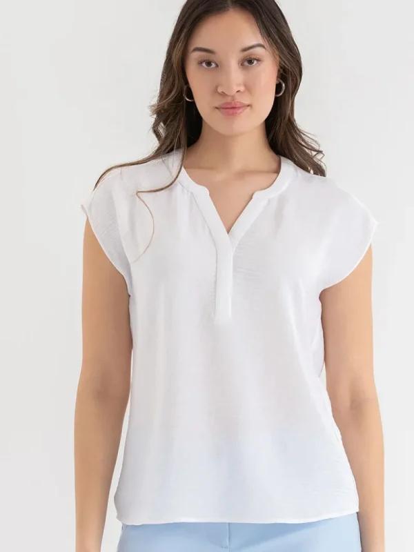 Ricki's Shirts & Blouses*Linny Extend Sleeve Henley