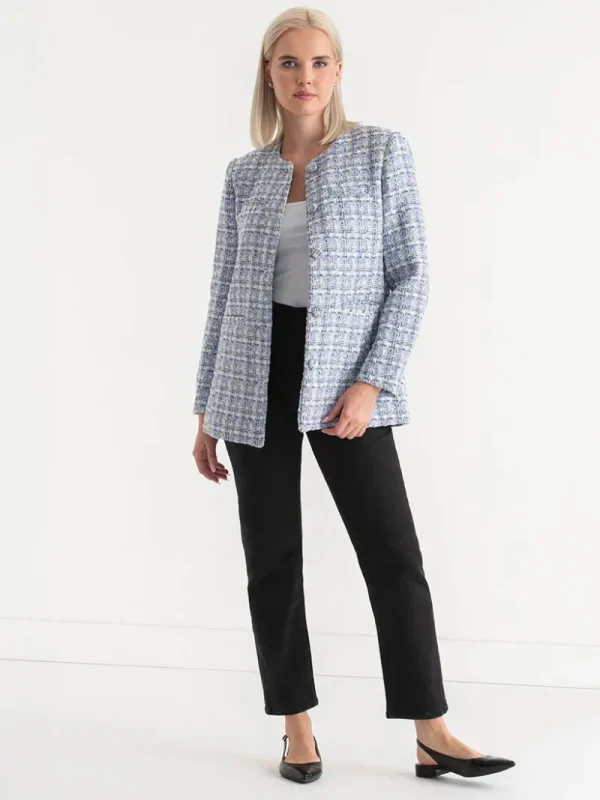 Ricki's Blazers*Long Boucle Jacket