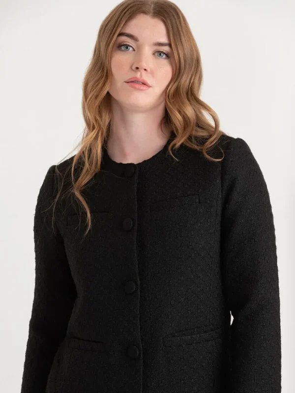 Ricki's Blazers*Long Boucle Jacket