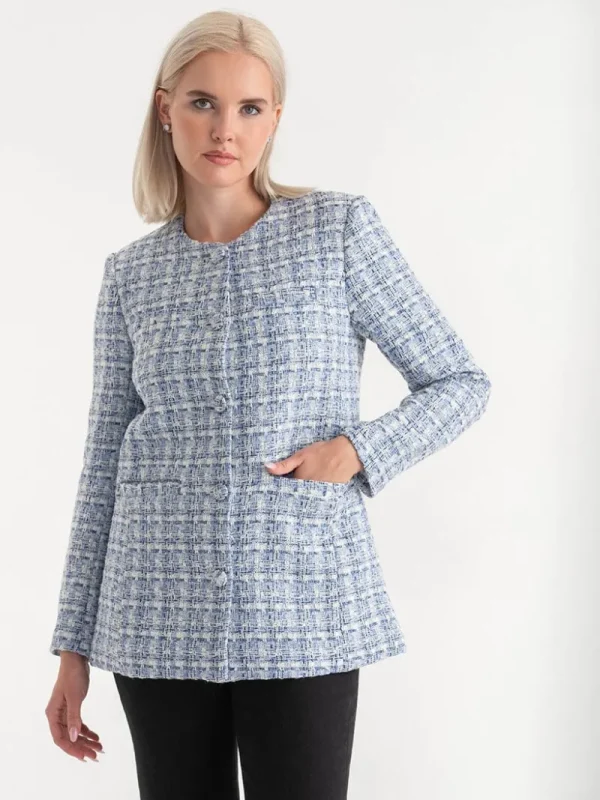 Ricki's Blazers*Long Boucle Jacket