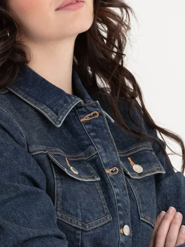 Ricki's Maxi & Midi Dresses*Long Sleeve Denim Midi Dress