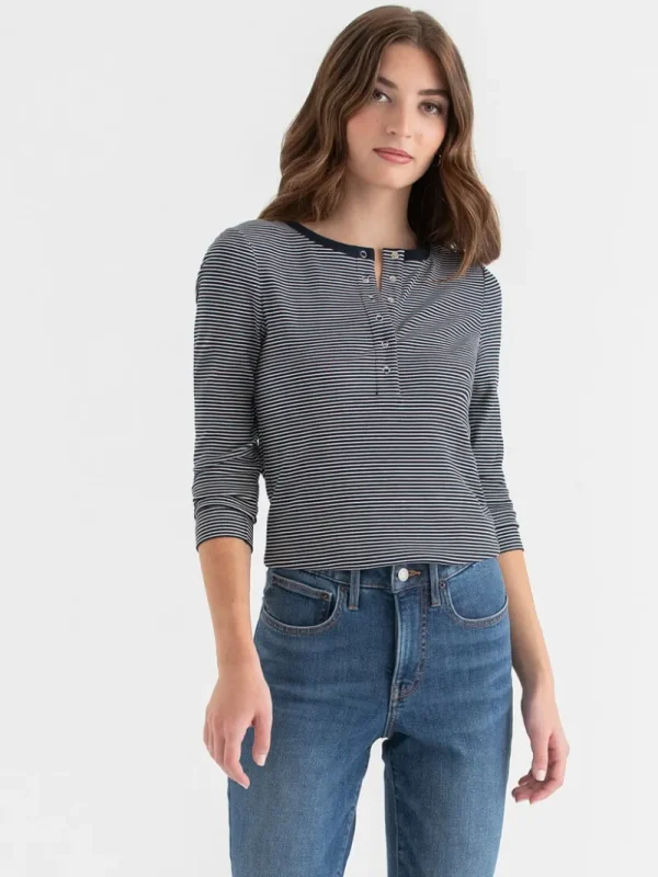 Ricki's Shirts & Blouses*Long Sleeve Henley Shirt