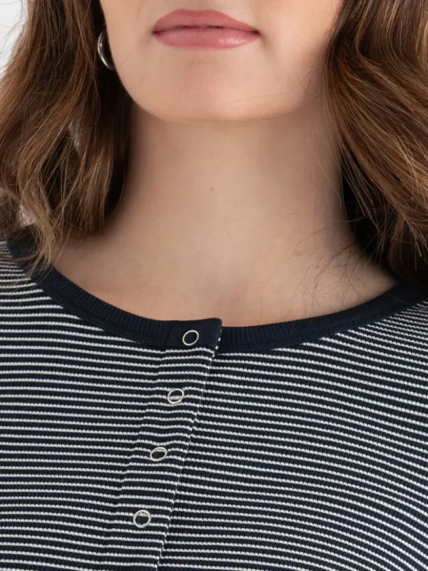 Ricki's Shirts & Blouses*Long Sleeve Henley Shirt