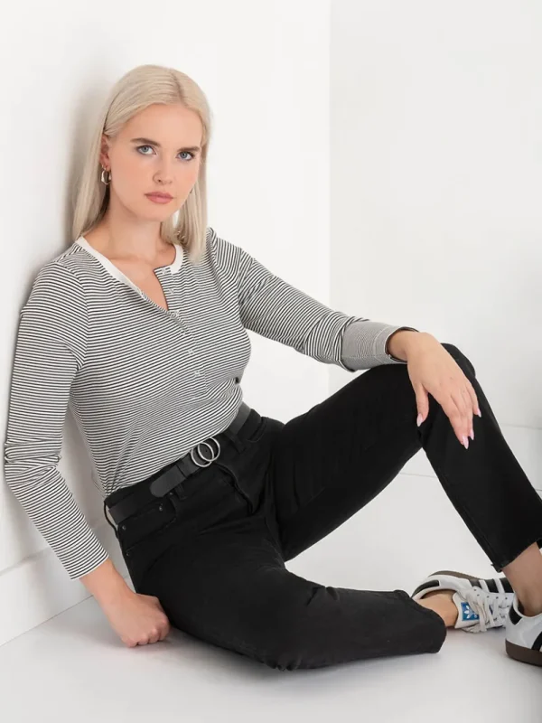 Ricki's Shirts & Blouses*Long Sleeve Henley Shirt