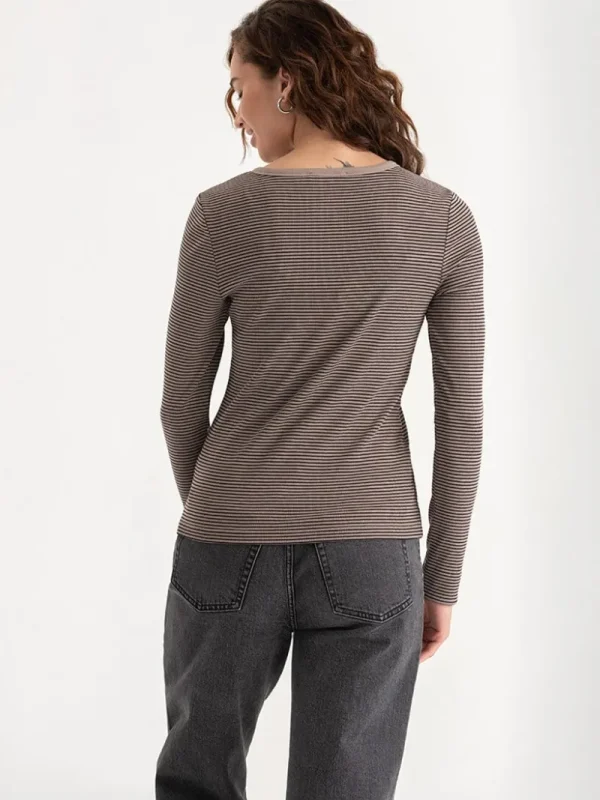 Ricki's Shirts & Blouses*Long Sleeve Henley Shirt