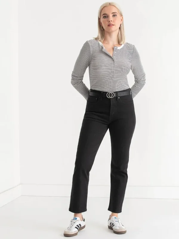 Ricki's Shirts & Blouses*Long Sleeve Henley Shirt