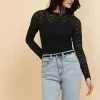 Ricki's Tees & Tanks | Shirts & Blouses*Long Sleeve Lace Blouse with Cami