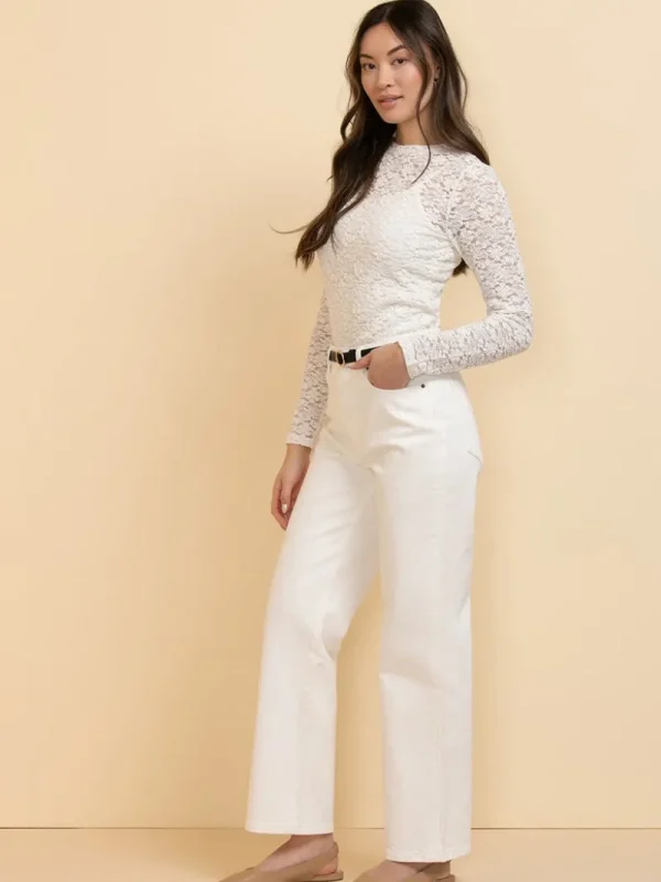 Ricki's Tees & Tanks | Shirts & Blouses*Long Sleeve Lace Blouse with Cami