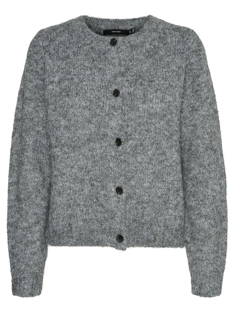 long_sleeve_oneck_button__0-1.webp Ricki's Sweaters & Cardigans*Long Sleeve O-Neck Button Cardigan | Vero Moda
